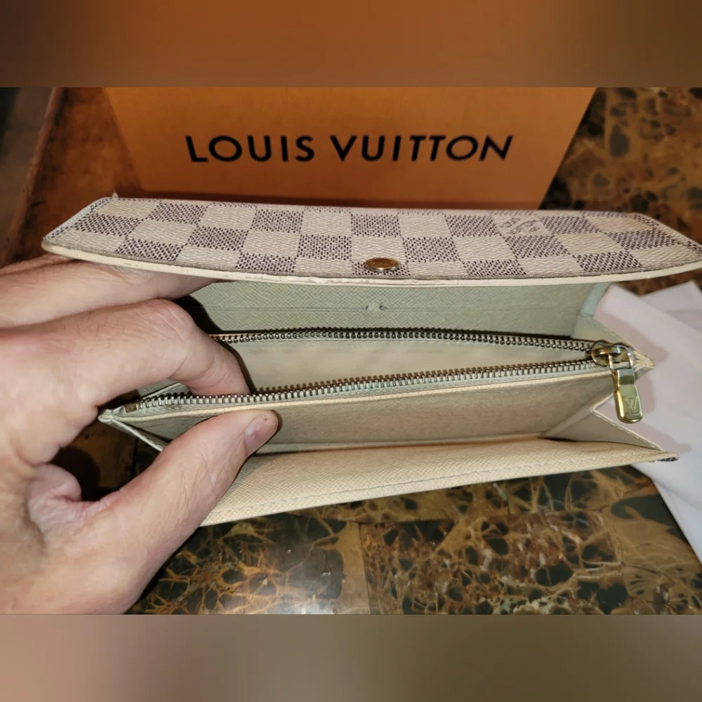 Louis Vuitton damier azure long wallet - Picture 8 of 8